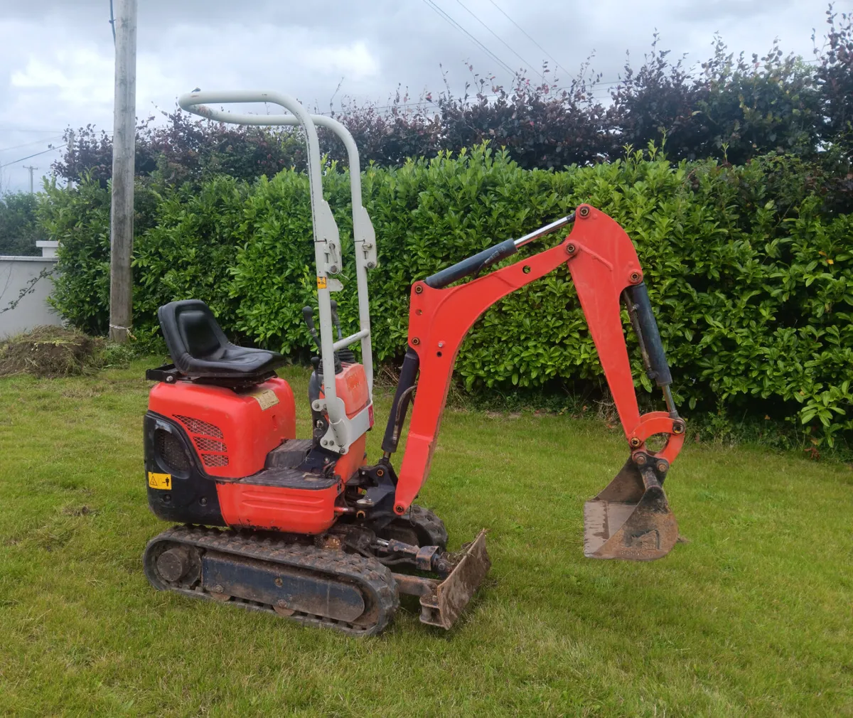 2016 Kubota micro digger - Image 2