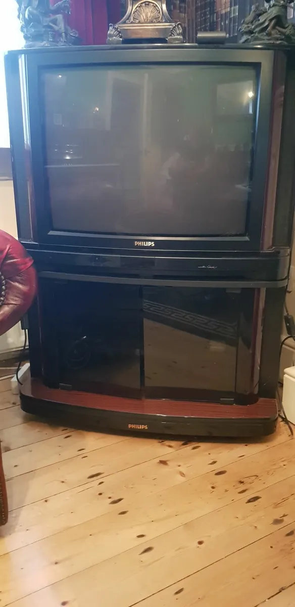 Vintage philips tv - Image 1