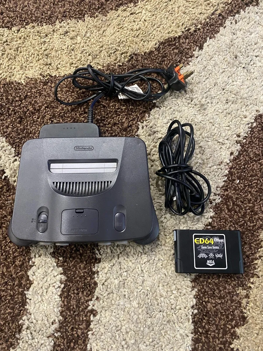N64 with Ultra HDMI mod & ED64 sd card reader - Image 1