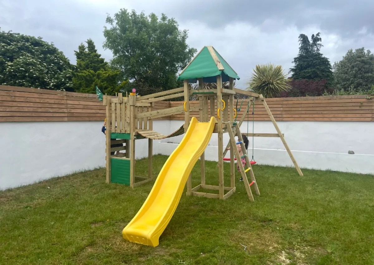 Climbing Frame and Double Swing Set - Image 2