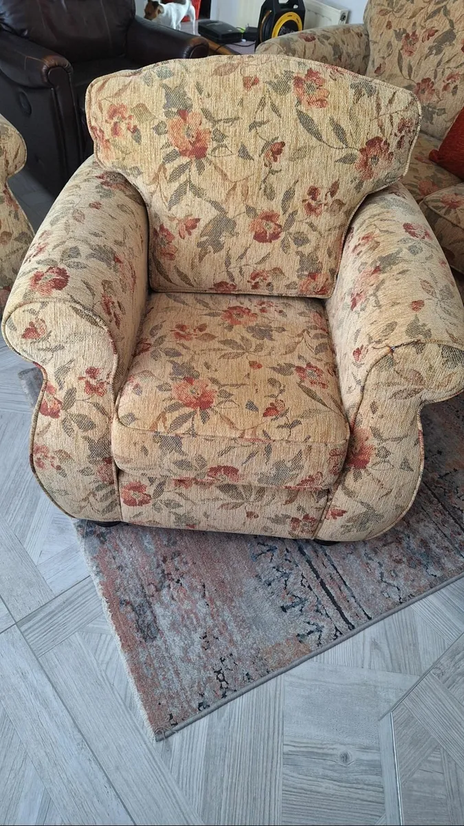 Three Piece Suite (including 1 recliner) - Image 2