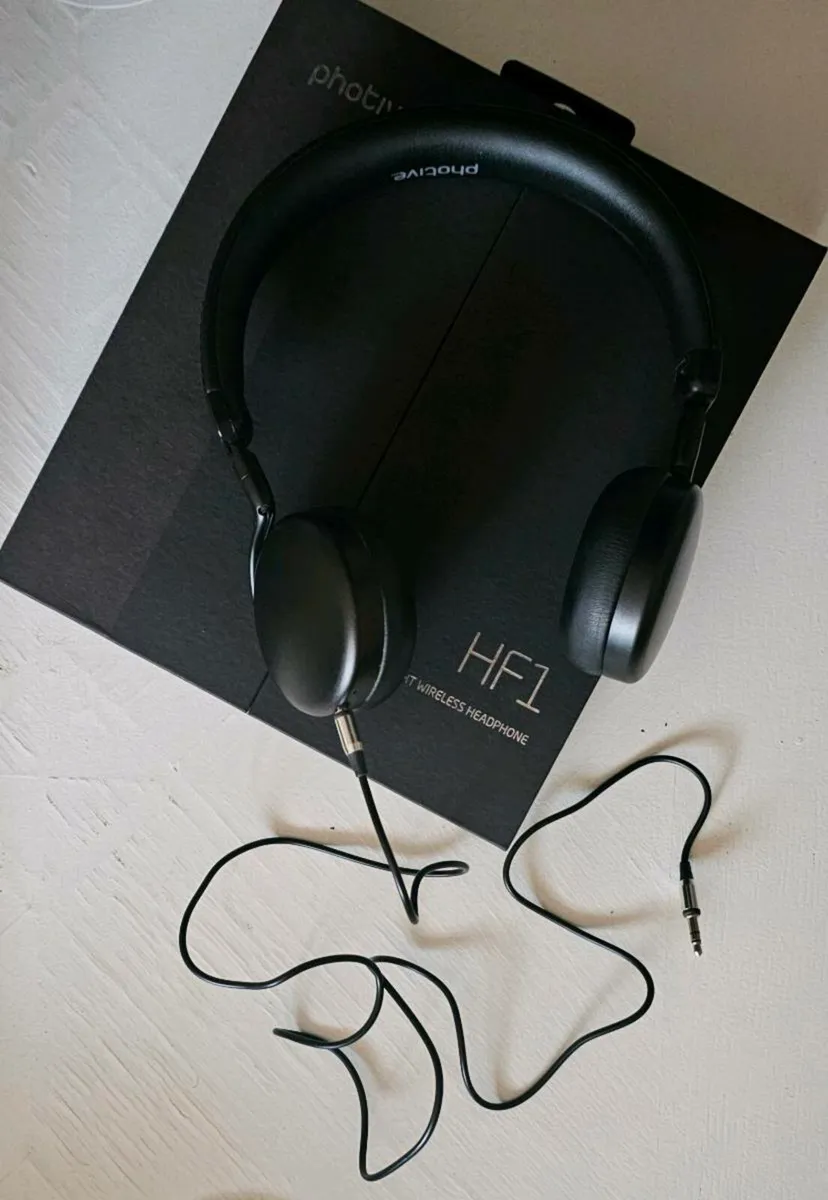 Photive HF1 wireless bluetooth headphones with mic - Image 1