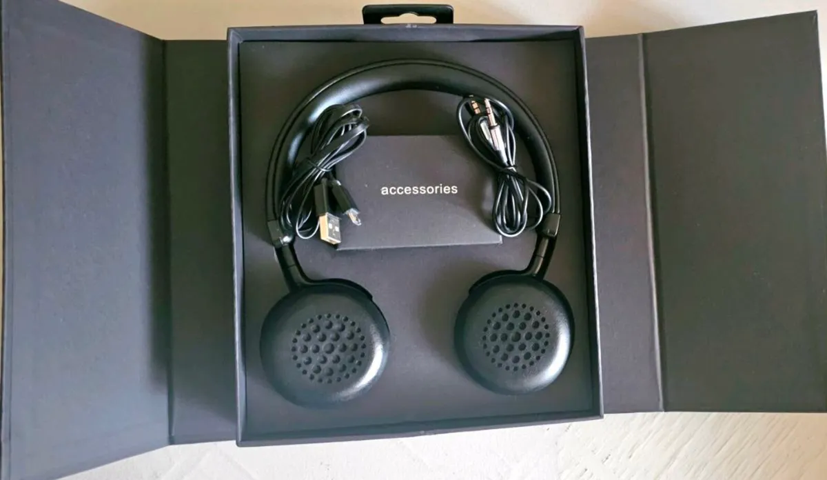 Photive HF1 wireless bluetooth headphones with mic - Image 2