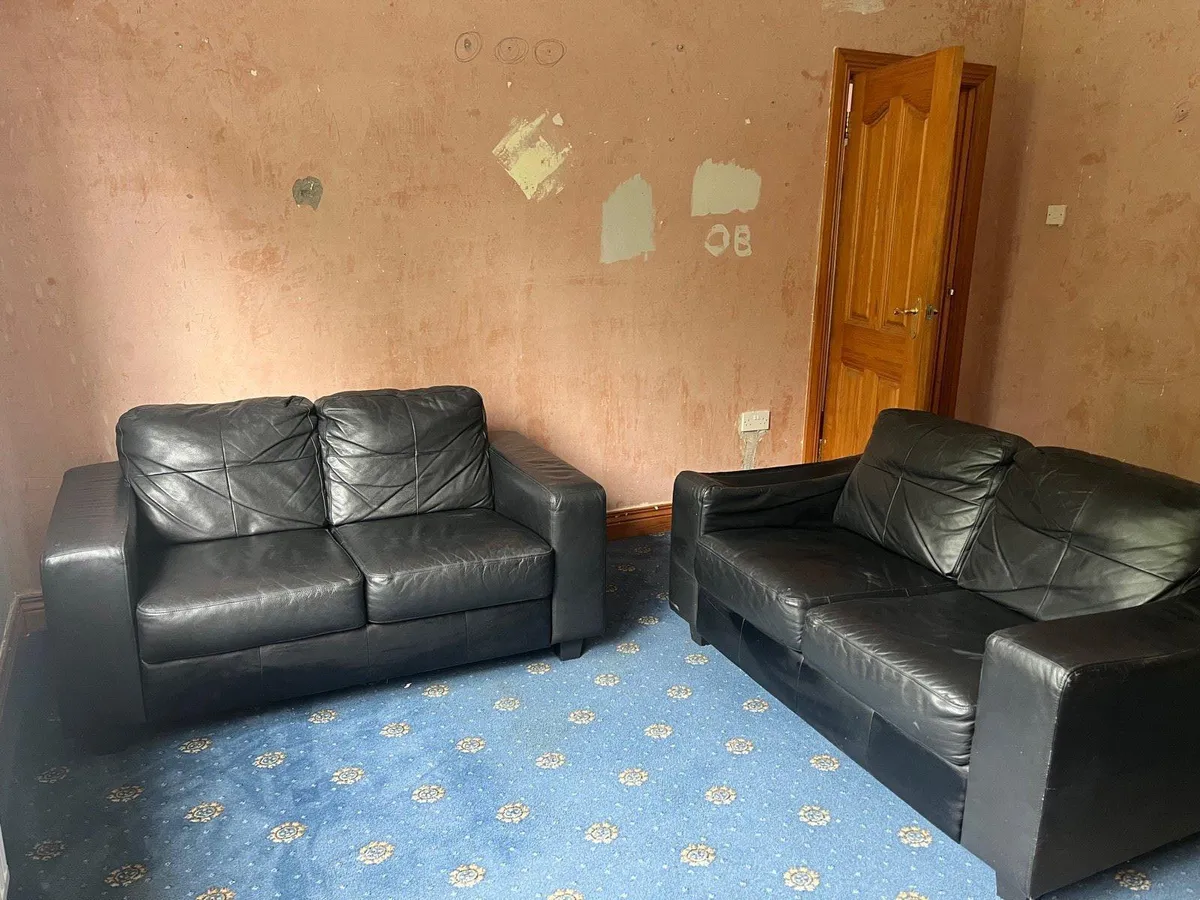 Two 2 seater sofas - Image 1
