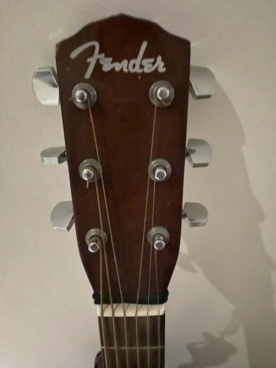 Fender Acoutic Guitar - Image 4