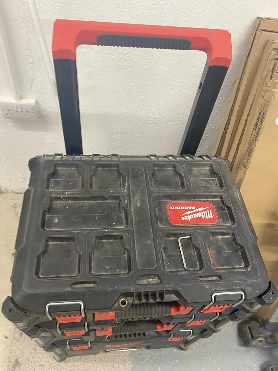 MILWAUKEE PACKOUT STORAGE SYSTEM SET 3 PCS - Image 2