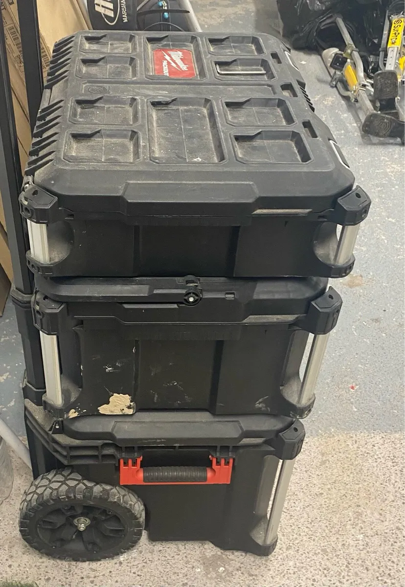 MILWAUKEE PACKOUT STORAGE SYSTEM SET 3 PCS - Image 3