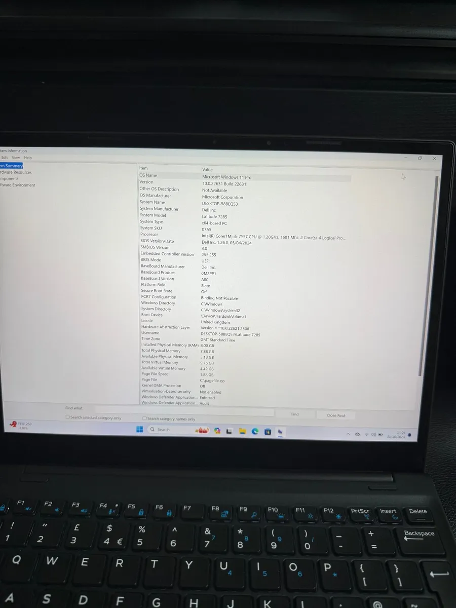 Dell Latitude 7285 2in1 Laptop i5/8GB/128SSD/FHD - Image 2