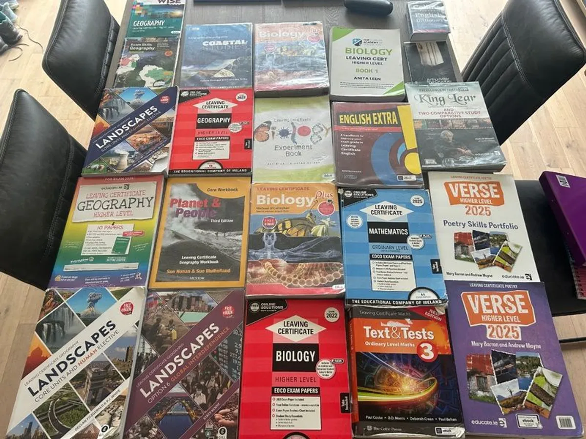 Leaving Cert Books - Image 1
