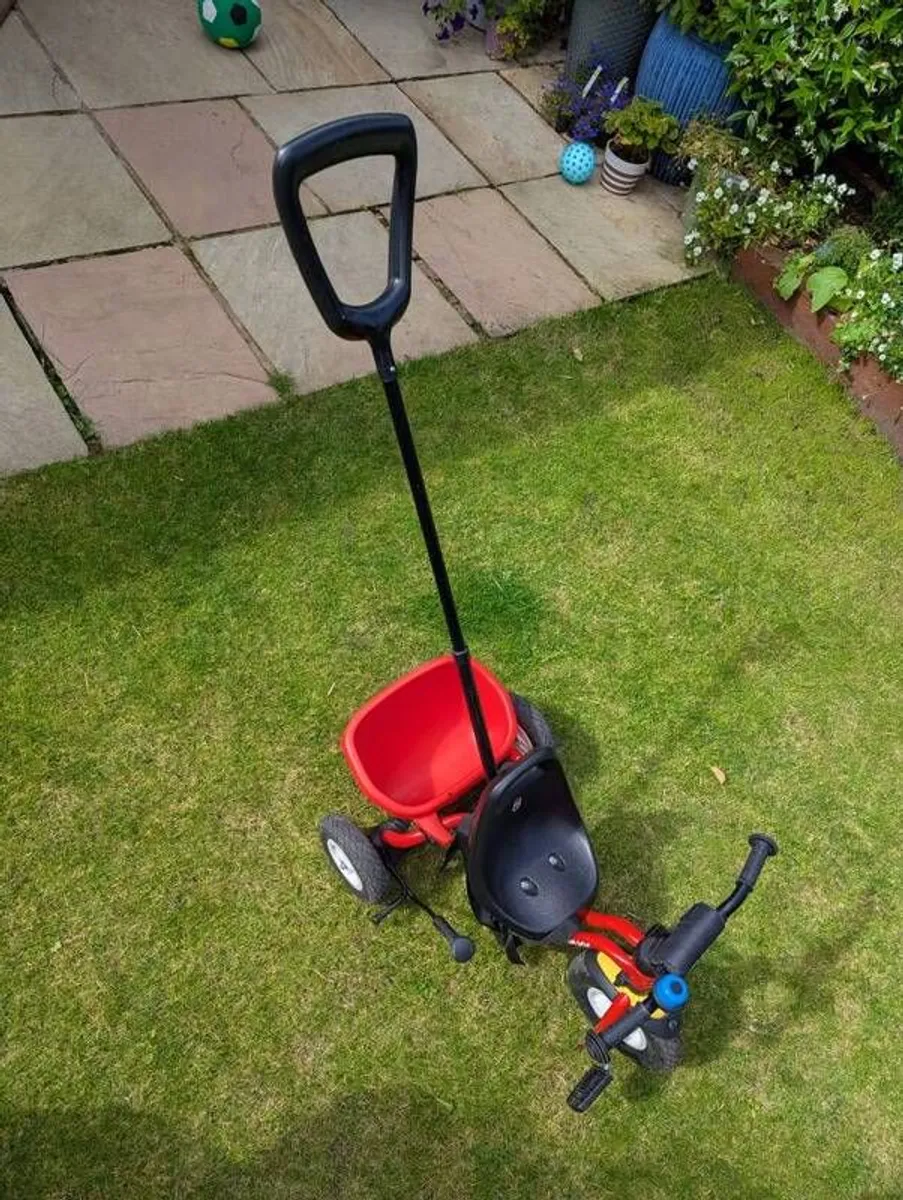 Puky tricycle with push handle (like new) - Image 4