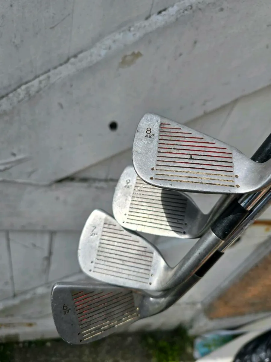 John letters iron set 3-9 irons - Image 2