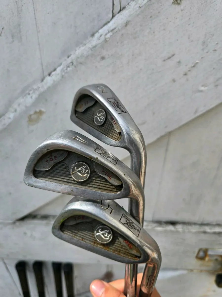 John letters iron set 3-9 irons - Image 3