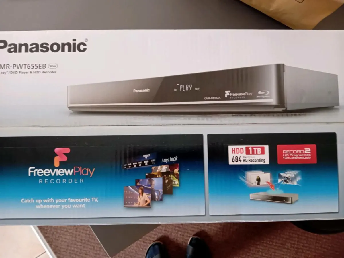 Panasonic Blu Ray / Dvd Player & HDD Recorder - Image 1