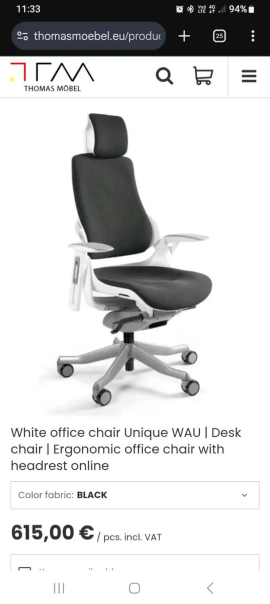 Merryfair Wau Ergonomic Office Chair - Image 4