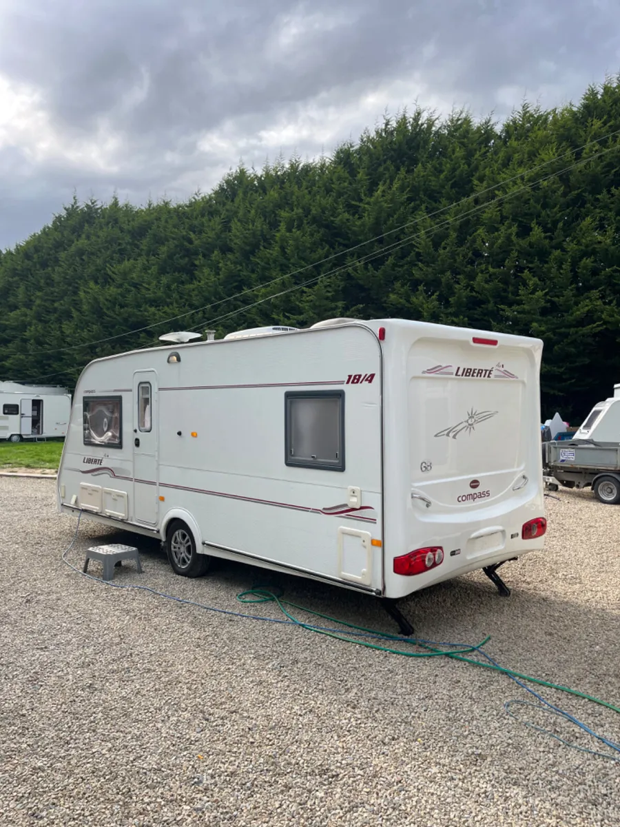 Compass 4 Berth Fixed Bed Caravan For Sale - Image 4