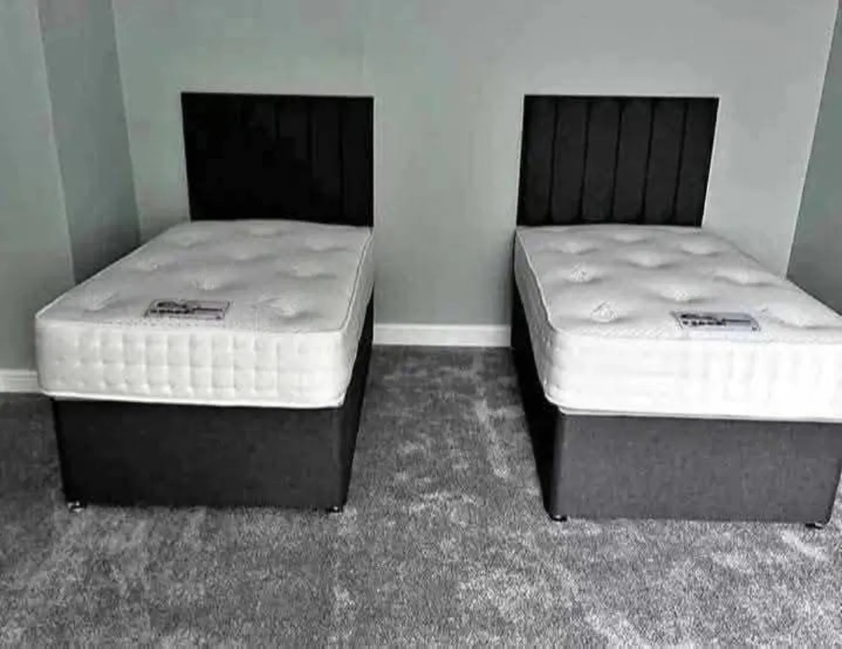 All size beds available in Dublin, mattress separa - Image 1