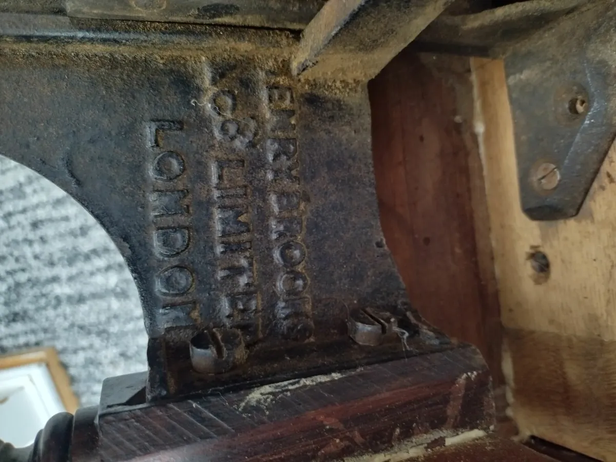 Antique piano by Harry Brooks of London - Image 4