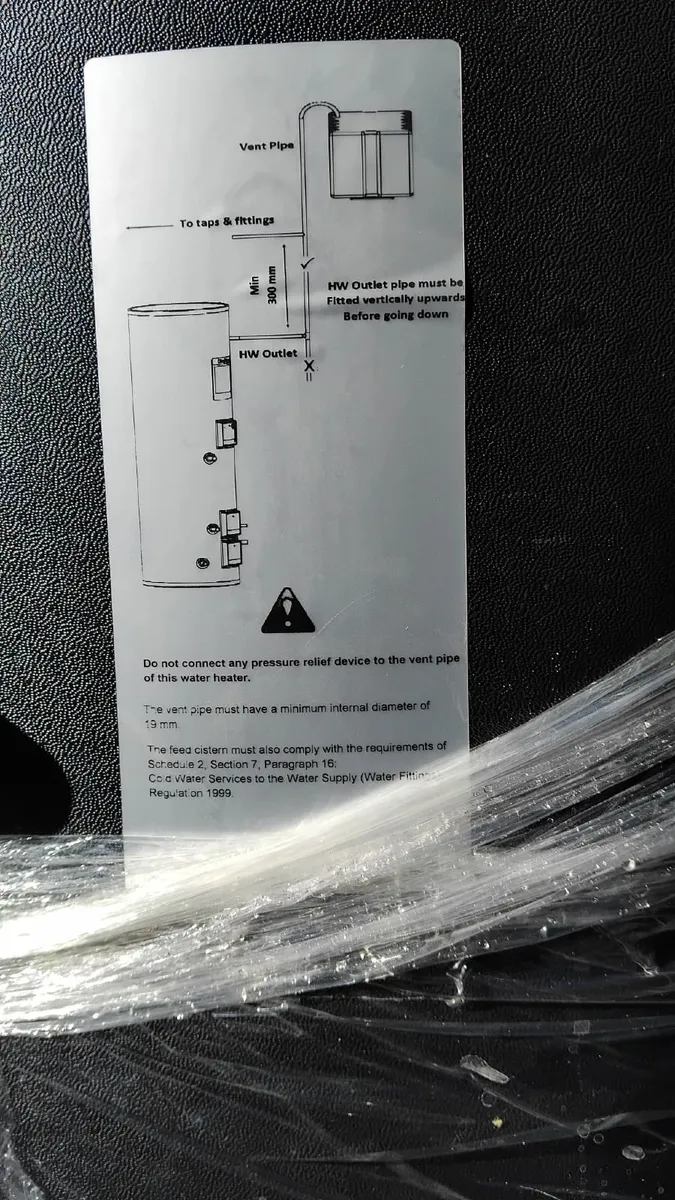 Dimplex EC 210ltr tank - Image 2