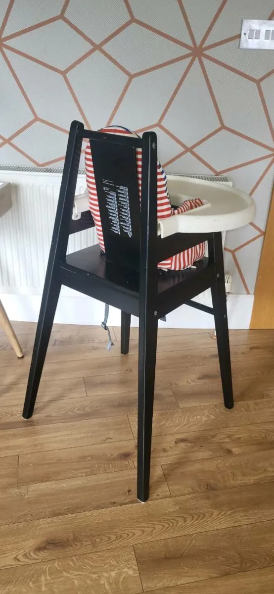 Wooden High Chair - Image 2