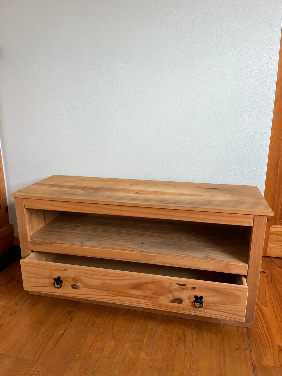 TV Unit, Office Chair, Desk, Side Table, - Image 1