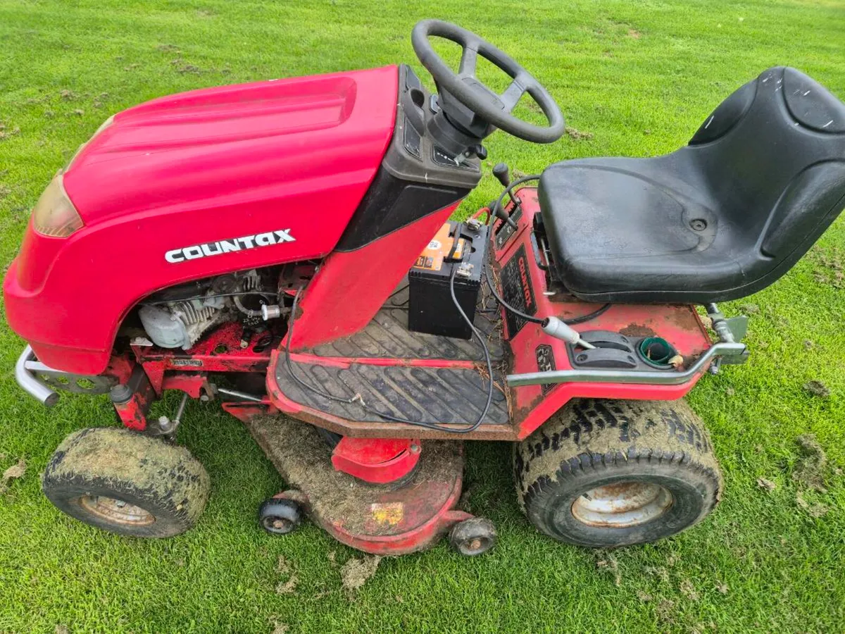 Countax c600h ride on mower - Image 2