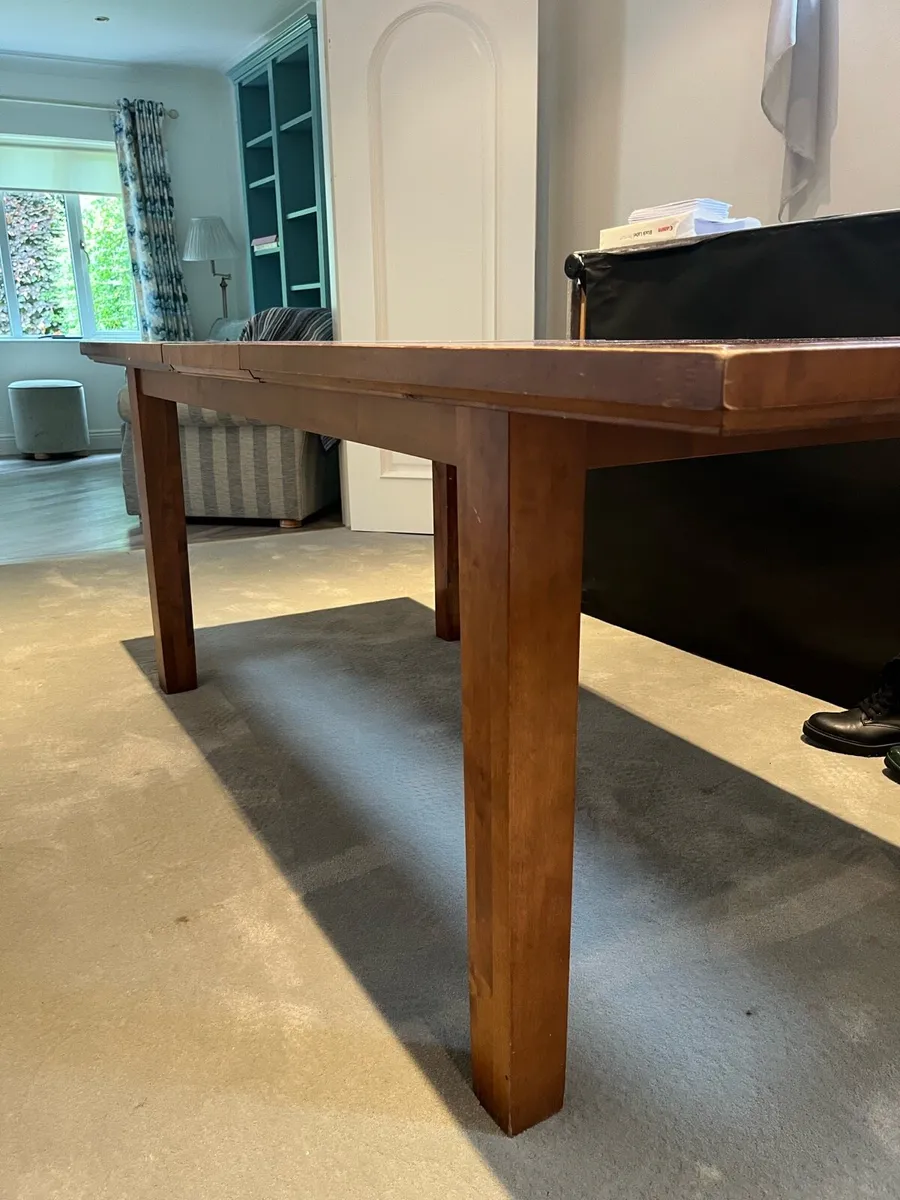 Wooden Table and 4 chairs - Image 2