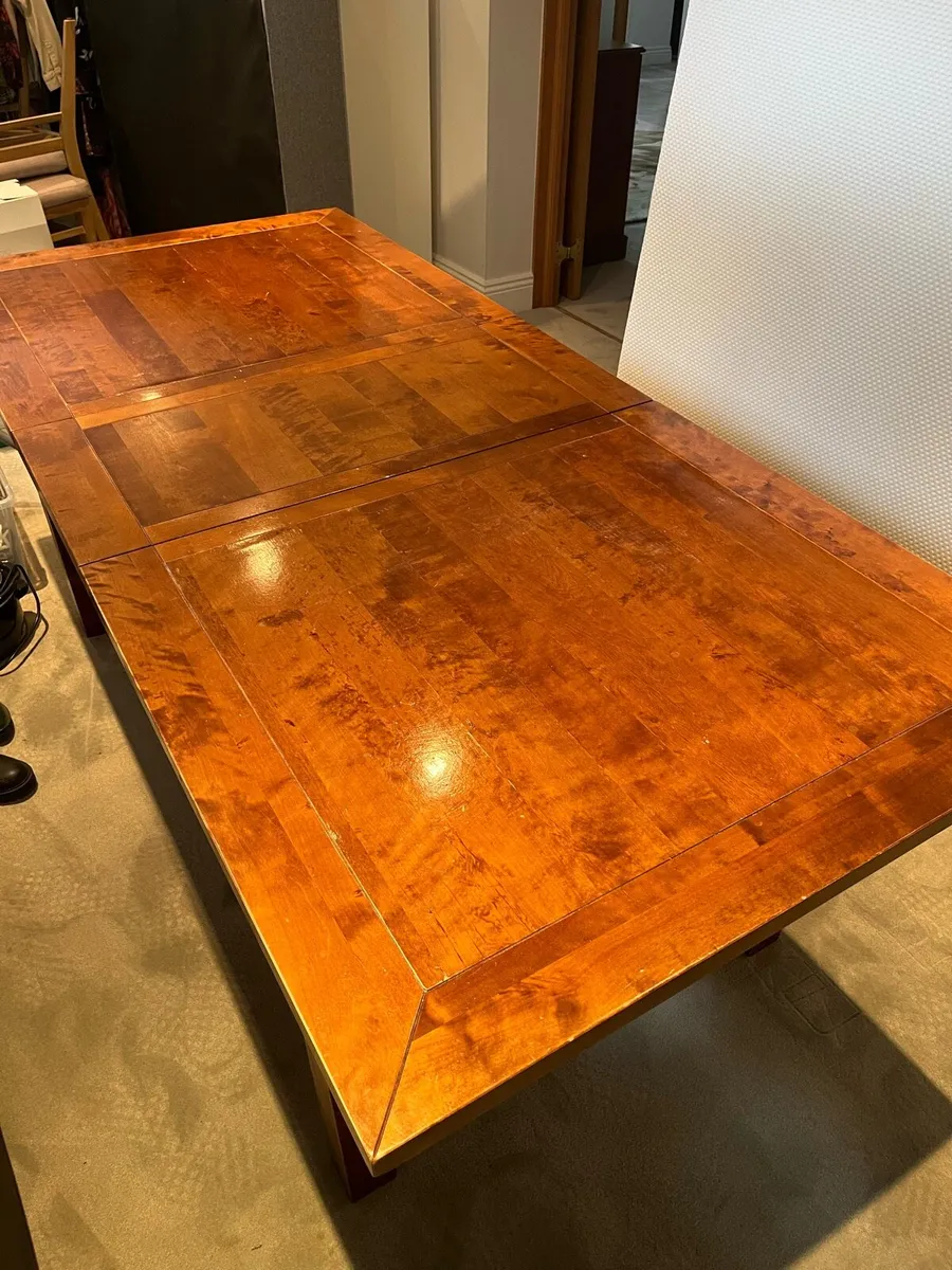 Wooden Table and 4 chairs - Image 3