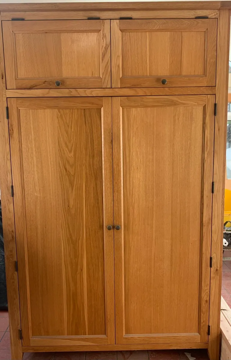 Oak Larder Cabinet - Image 1