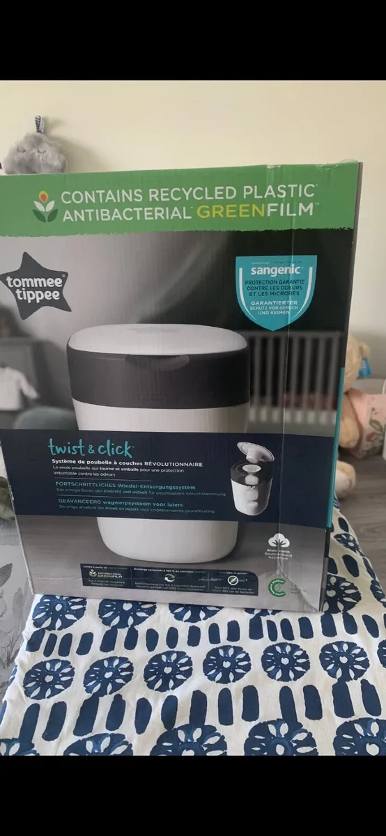 Unopened Tommy tippee nappy disposal system