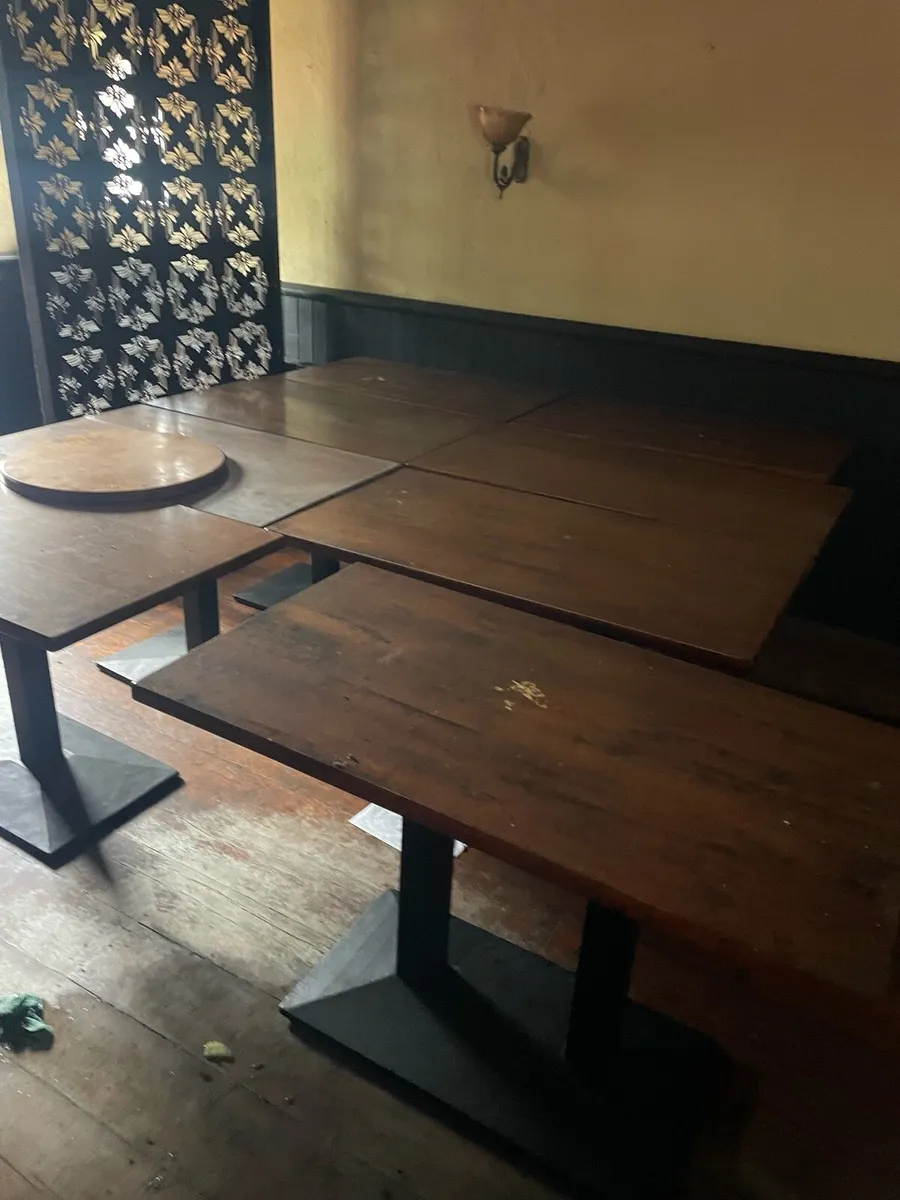 Restaurant tables - Image 1