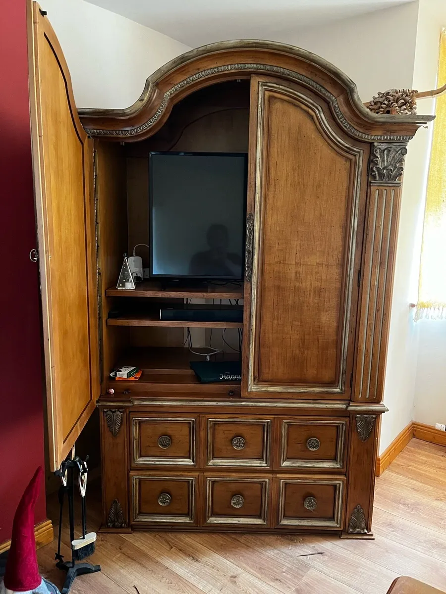 STUNNING CABINET - Solid Wood Luxury Armoire by Ce - Image 3