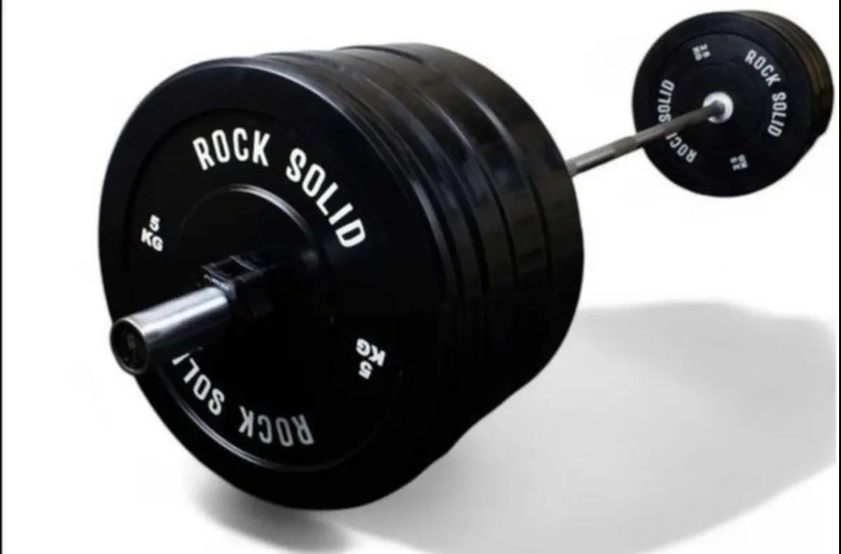 Olympic Barbell + weight plates 80kg (new)