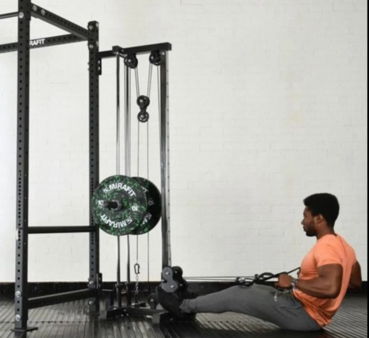 Wall or rack mounted dual cable pulley machine - Image 4
