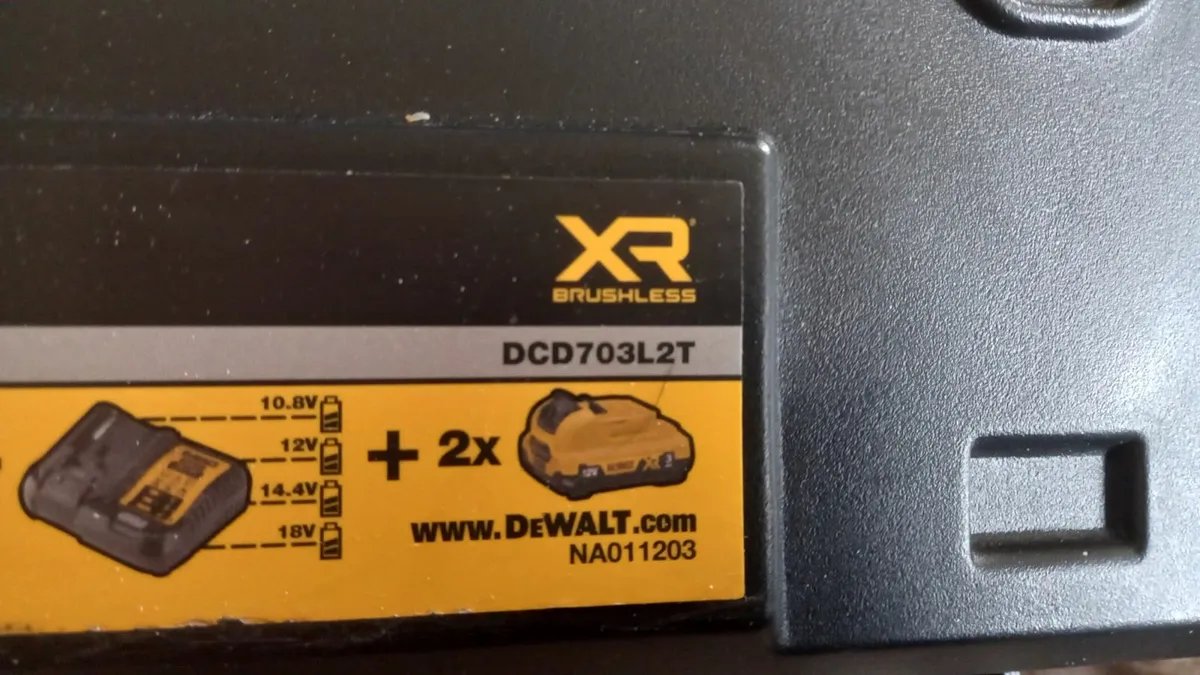 DeWalt 12v brushless multi head drill - Image 4