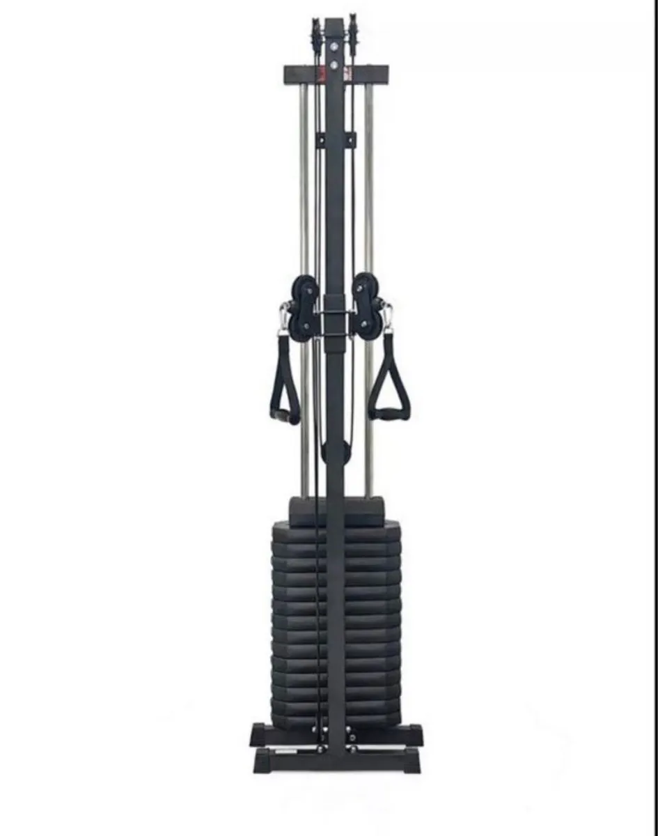 Wall mounted cable pulley machine 74kg stack - Image 2