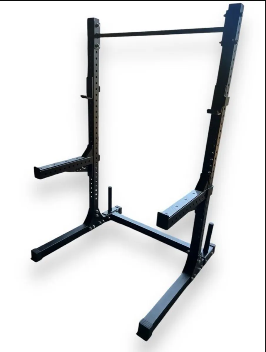 Commercial squat rack (new in box) - Image 1