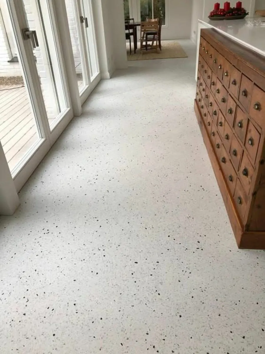 Terrazzo floors