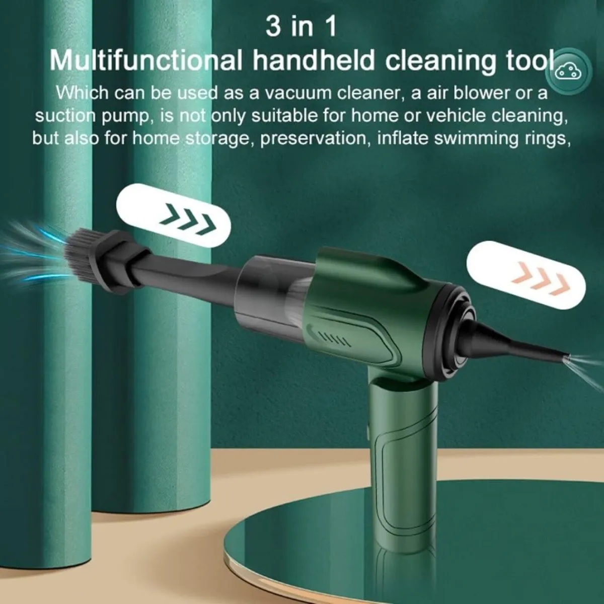 Brand New 3-in-1 Handheld Vacuum Cleaner - Image 1