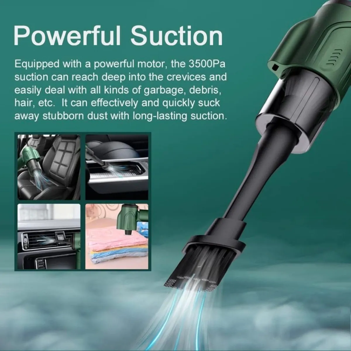 Brand New 3-in-1 Handheld Vacuum Cleaner - Image 2