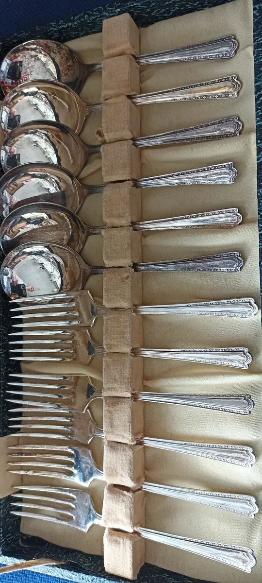 Fruit Spoons & Forks with Serving Spoon - Image 2