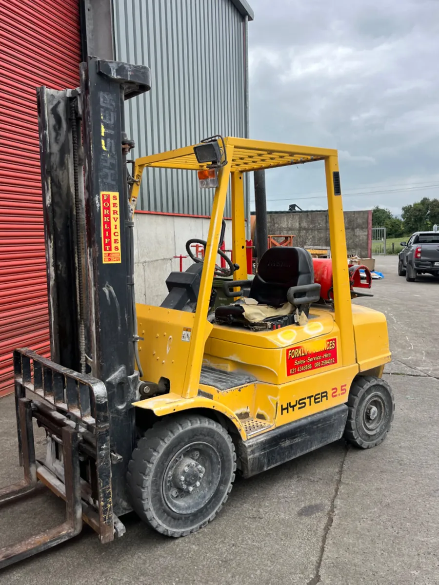 Mint 2.5t hyster forklift no vat - Image 3