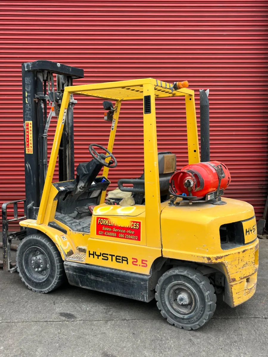 Mint 2.5t hyster forklift no vat - Image 4