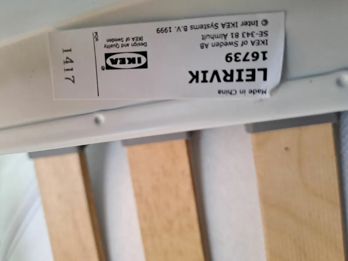 King Bed Frame & Mattress - Image 3