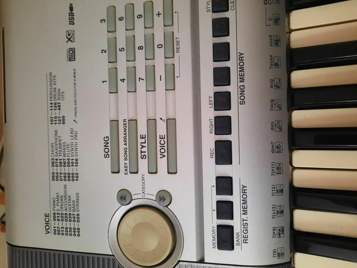 yamaha  psr  keyboard - Image 2