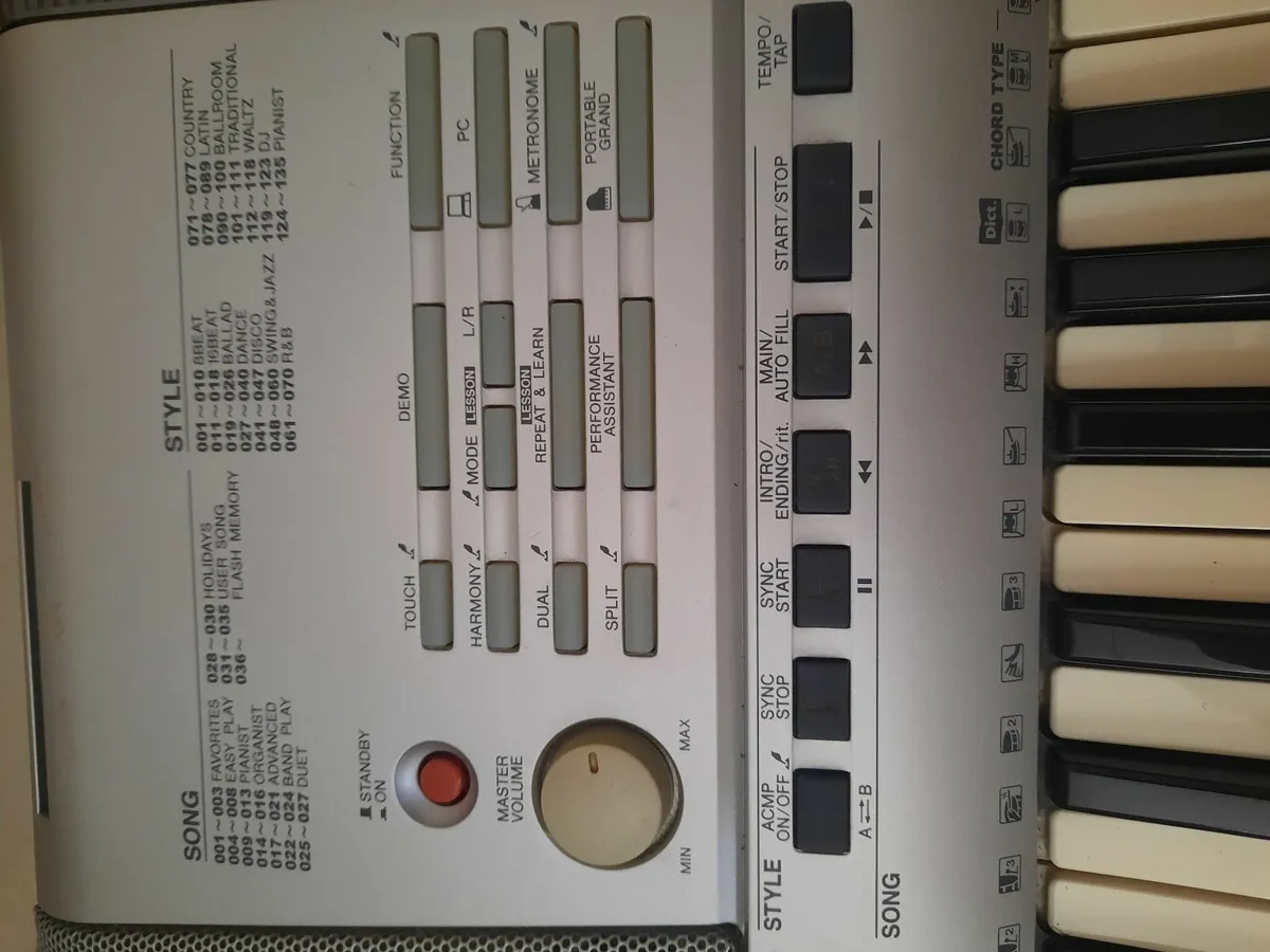 yamaha  psr  keyboard - Image 3