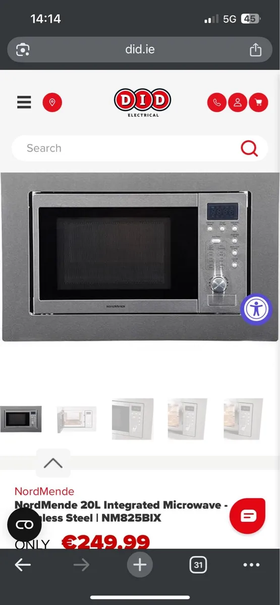 Normende Microwave and Grill - Image 1