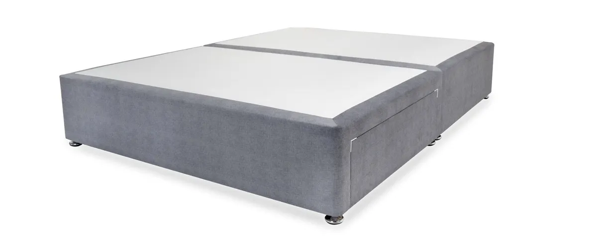 NEW Respa 5’ Divan Mattress Base with 2 Drawers - Image 3