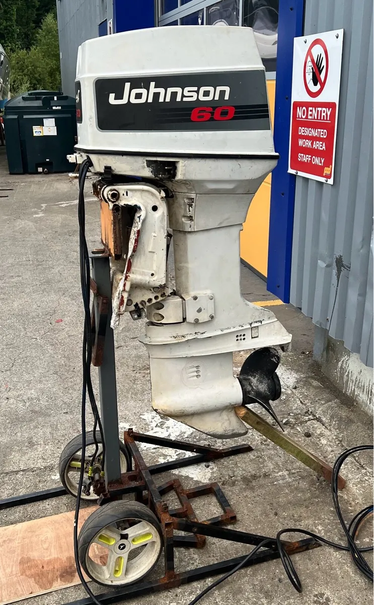 Johnson 60hp electric start outboard engine