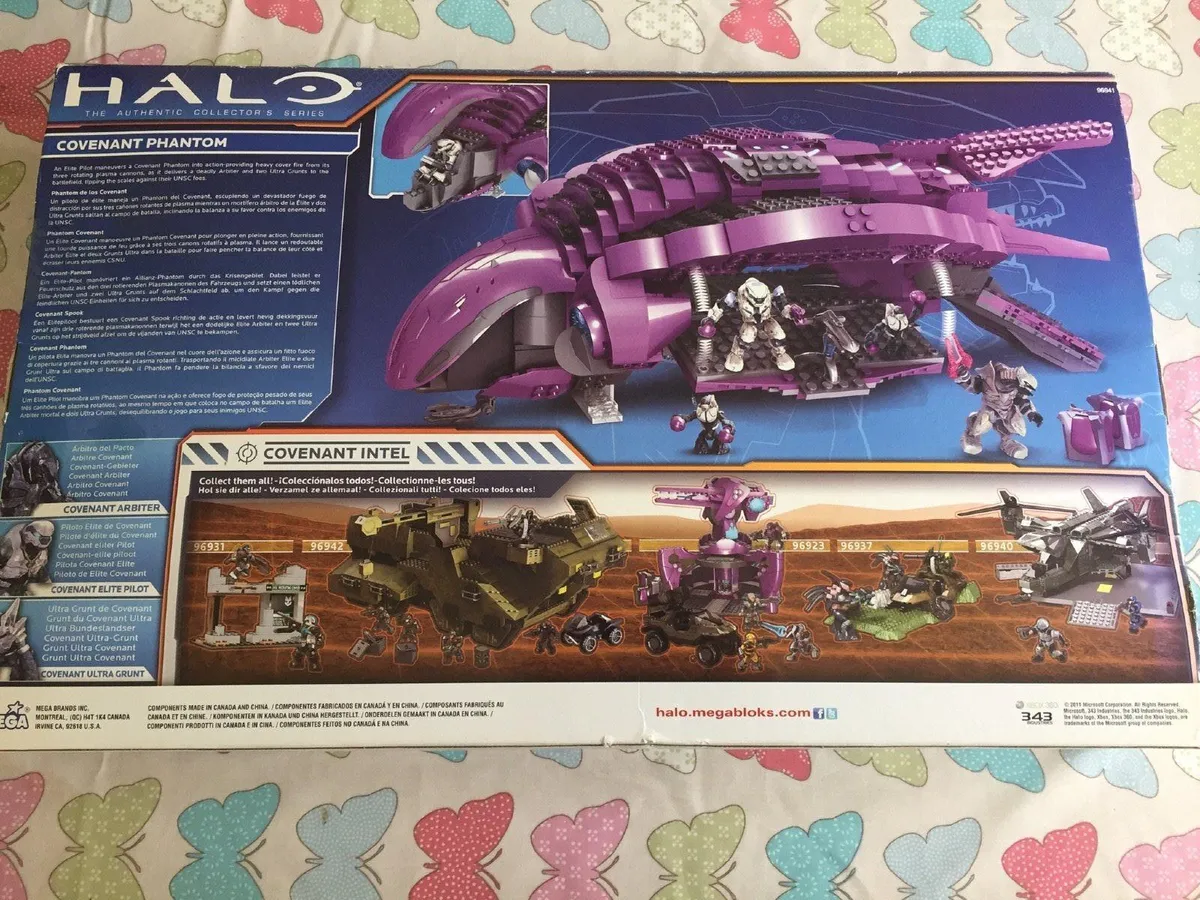 Halo Mega Blocks Covenant Phantom Limited Edition - Image 2