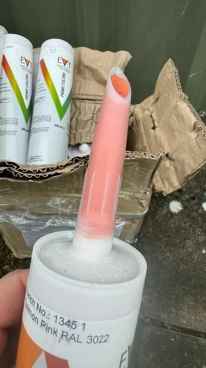 Weather resistant silicone Salmon Pink x11 pcs - Image 2